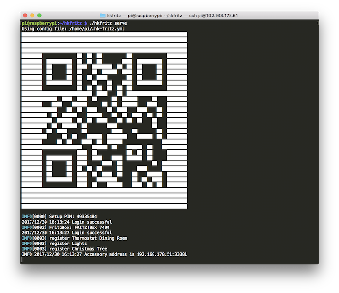 Run bridge on Raspberry Pi